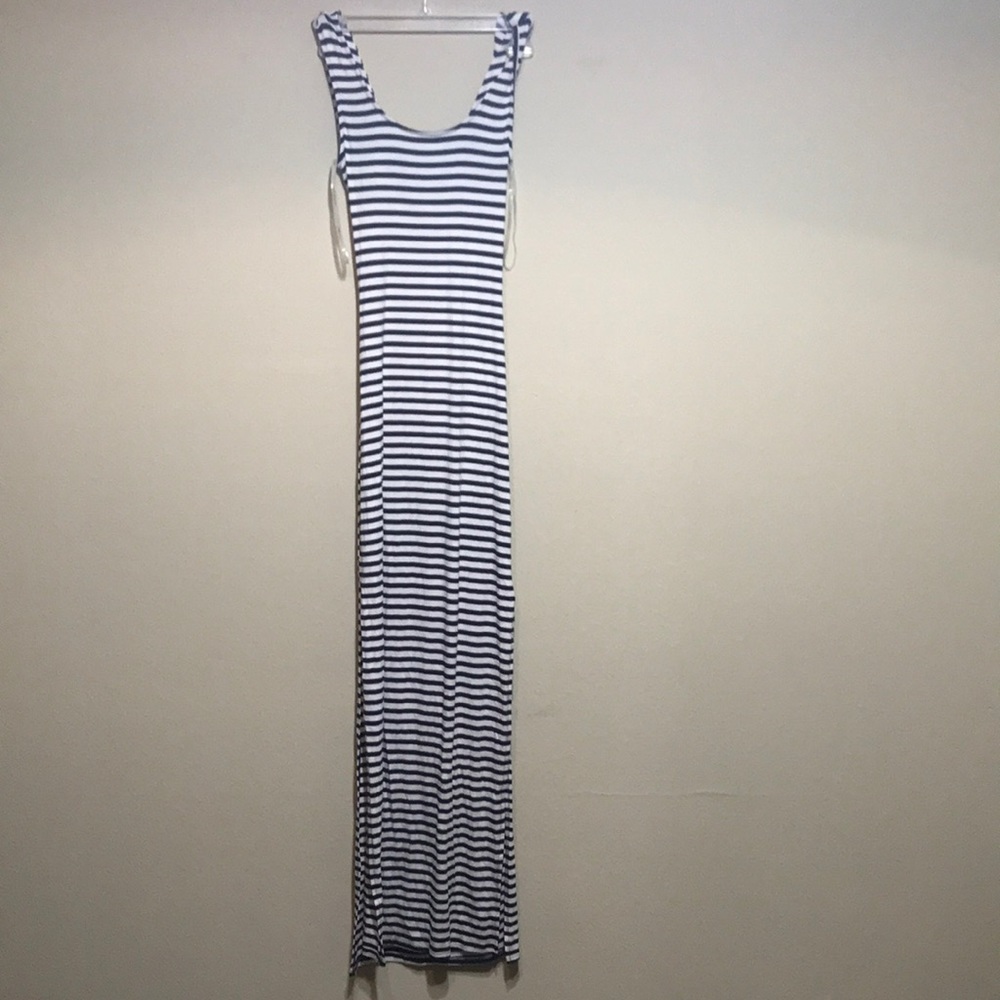 Striped maxi dress